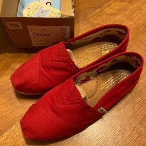 TOMS | Classics Red Canvas